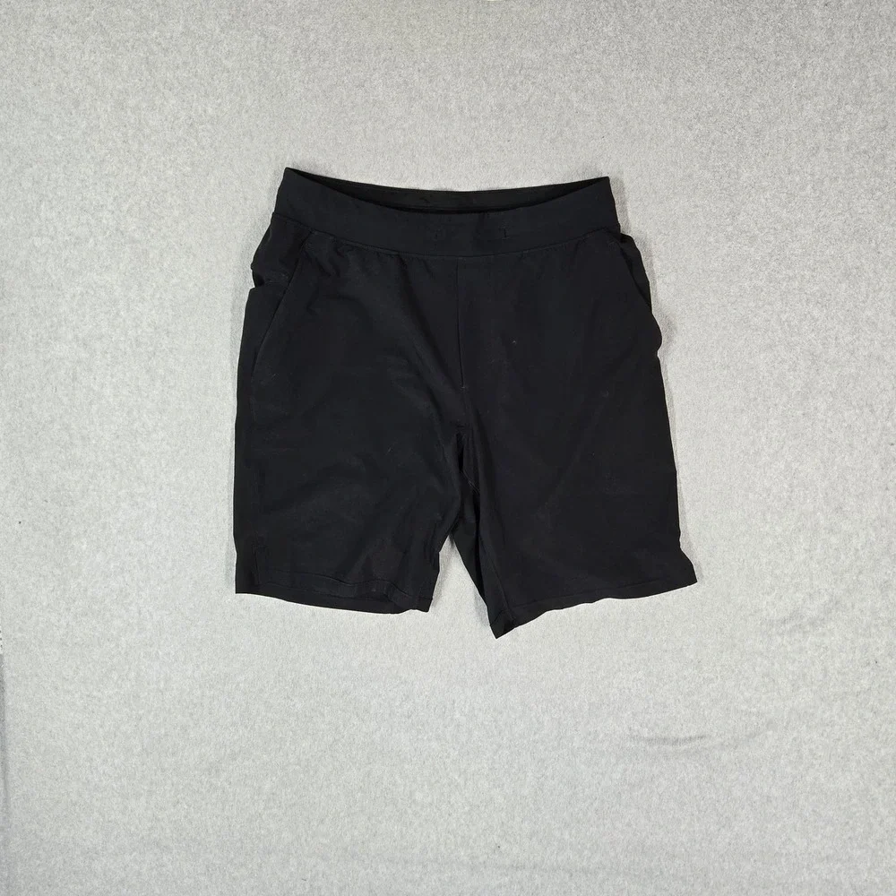 Lululemon Men Activewear Shorts M Black T.H.E Athletic Linerless